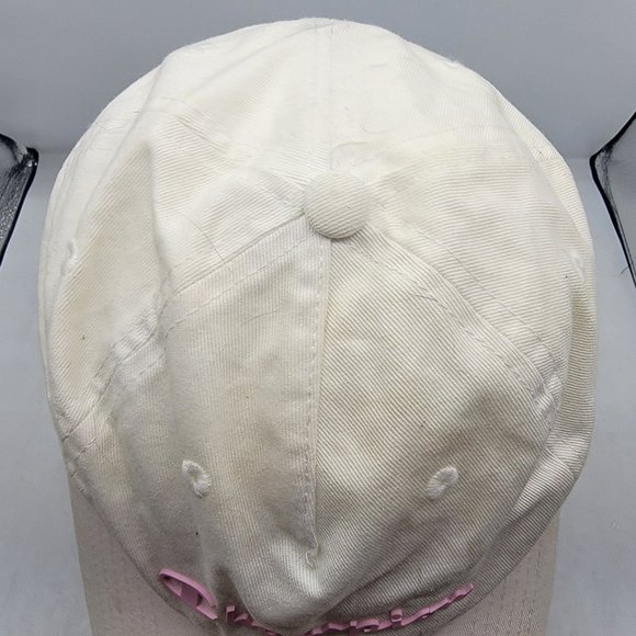 Champion Womens Hat Cap White Pink Casual Adjustable Lightweight Outdoors main image 6